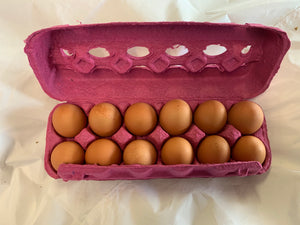 Brown Eggs - 1 dozen