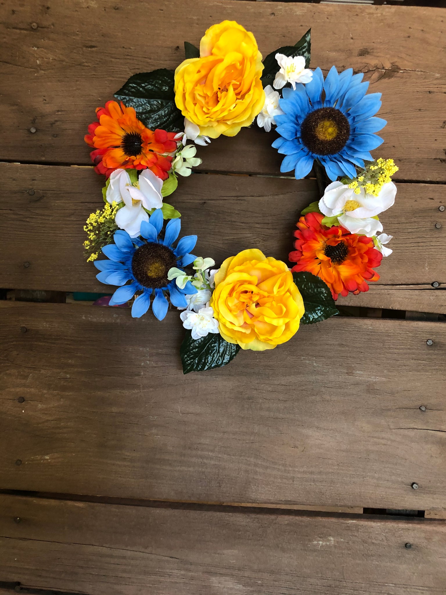 12" Multi Wreath