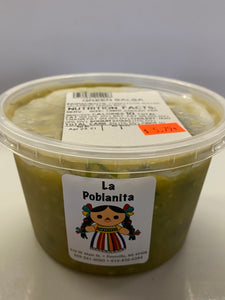 La Poblanita Green Salsa 1lb tube