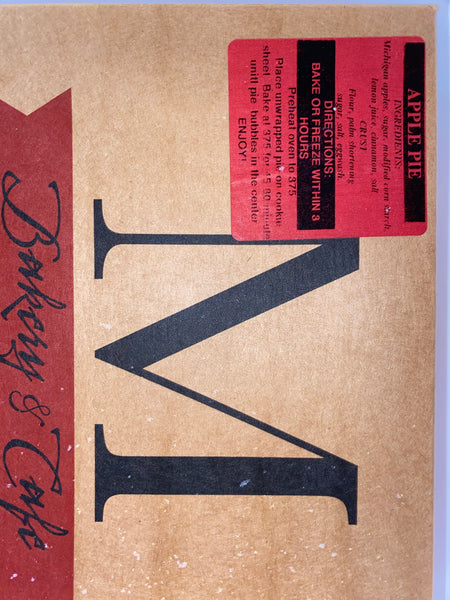Apple Pie 9 inch