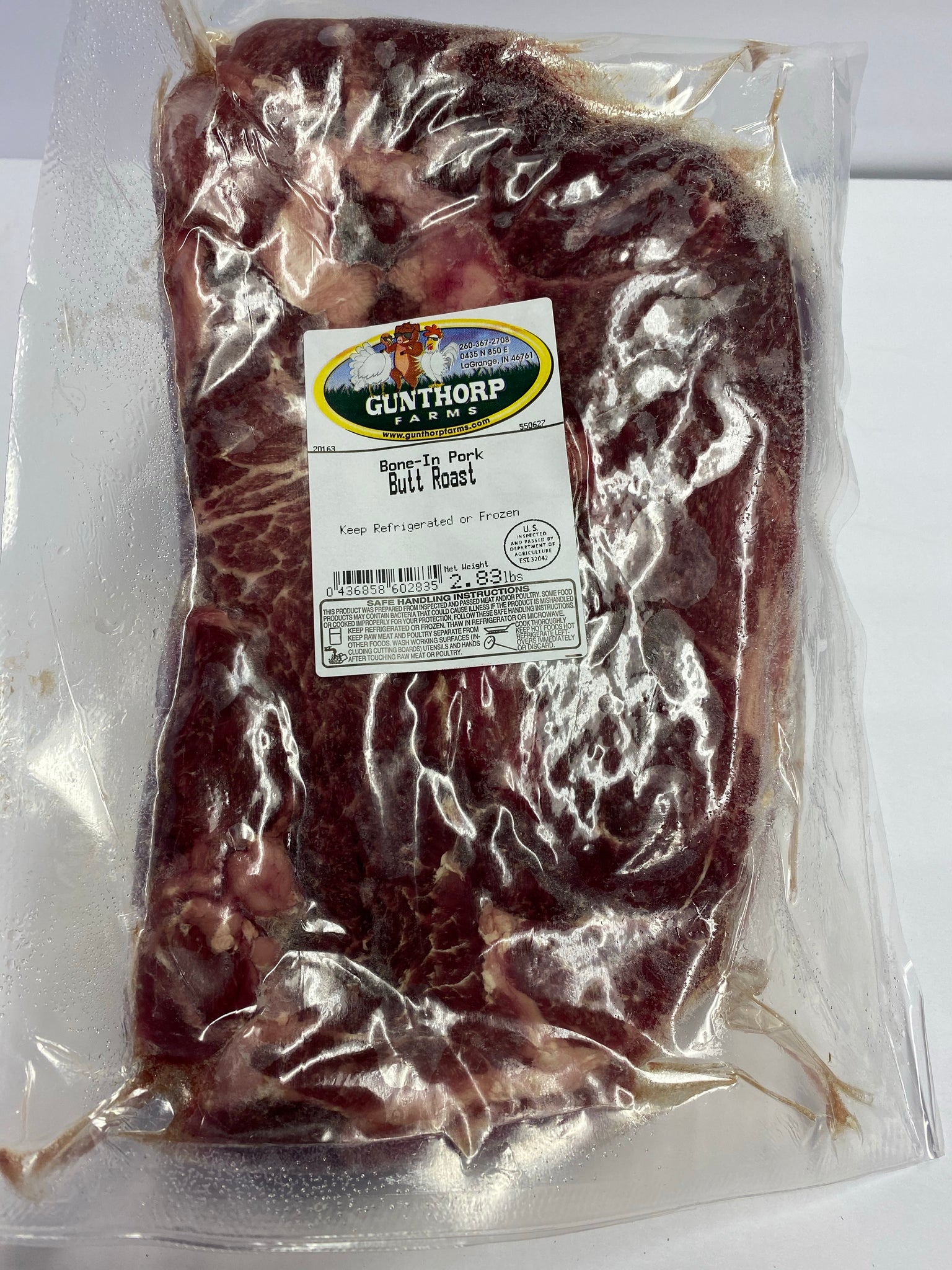 Bone In Pork Butt Roast