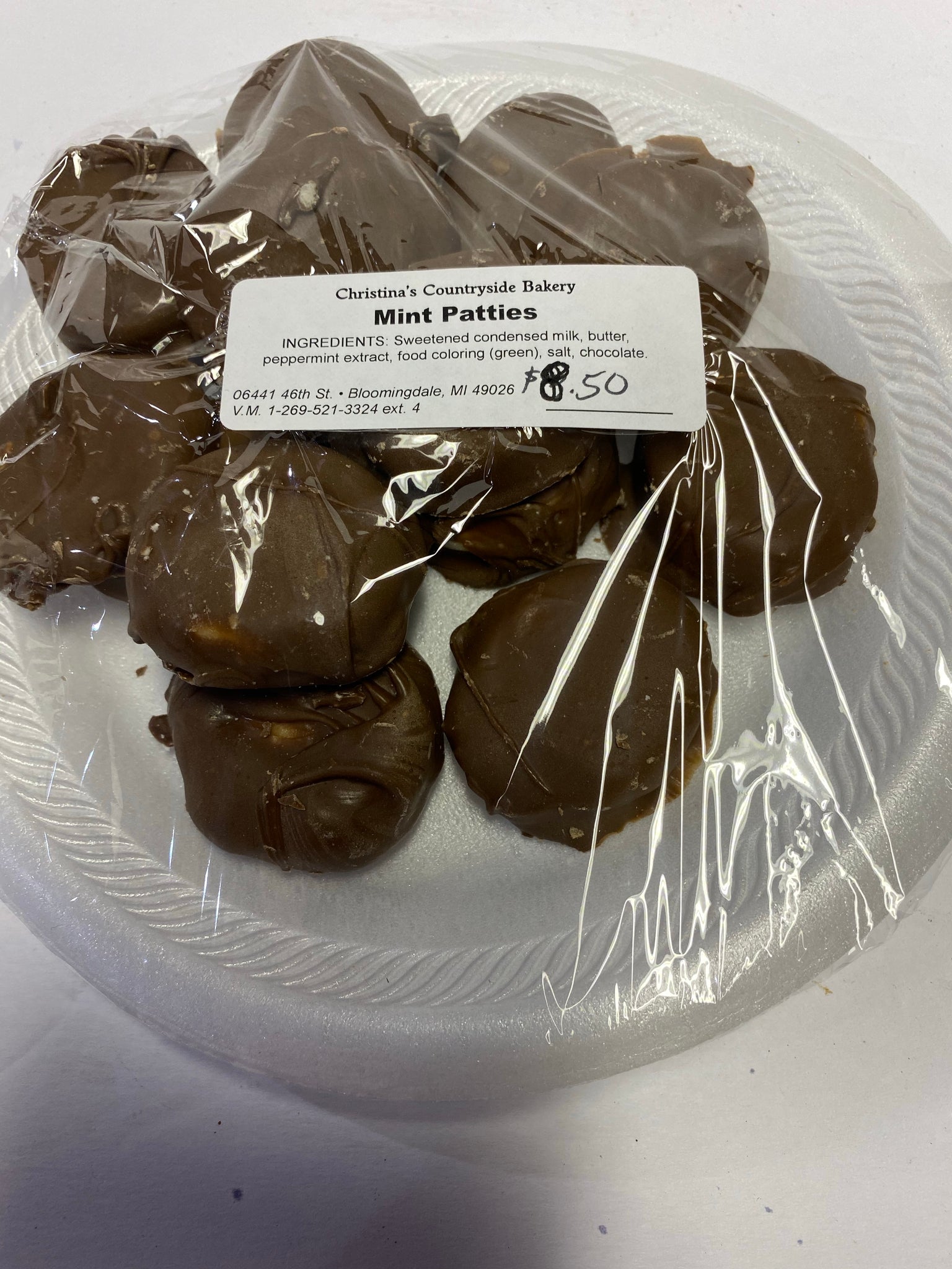 Mint Patties 8oz pk
