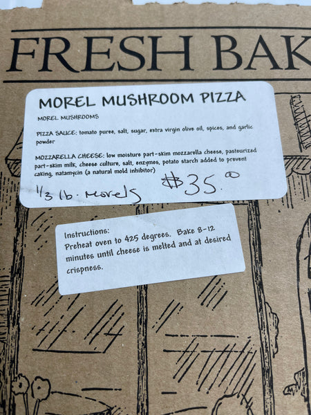 Morel Pizza