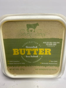 Grassfed Butter w/sea salt 8oz tub