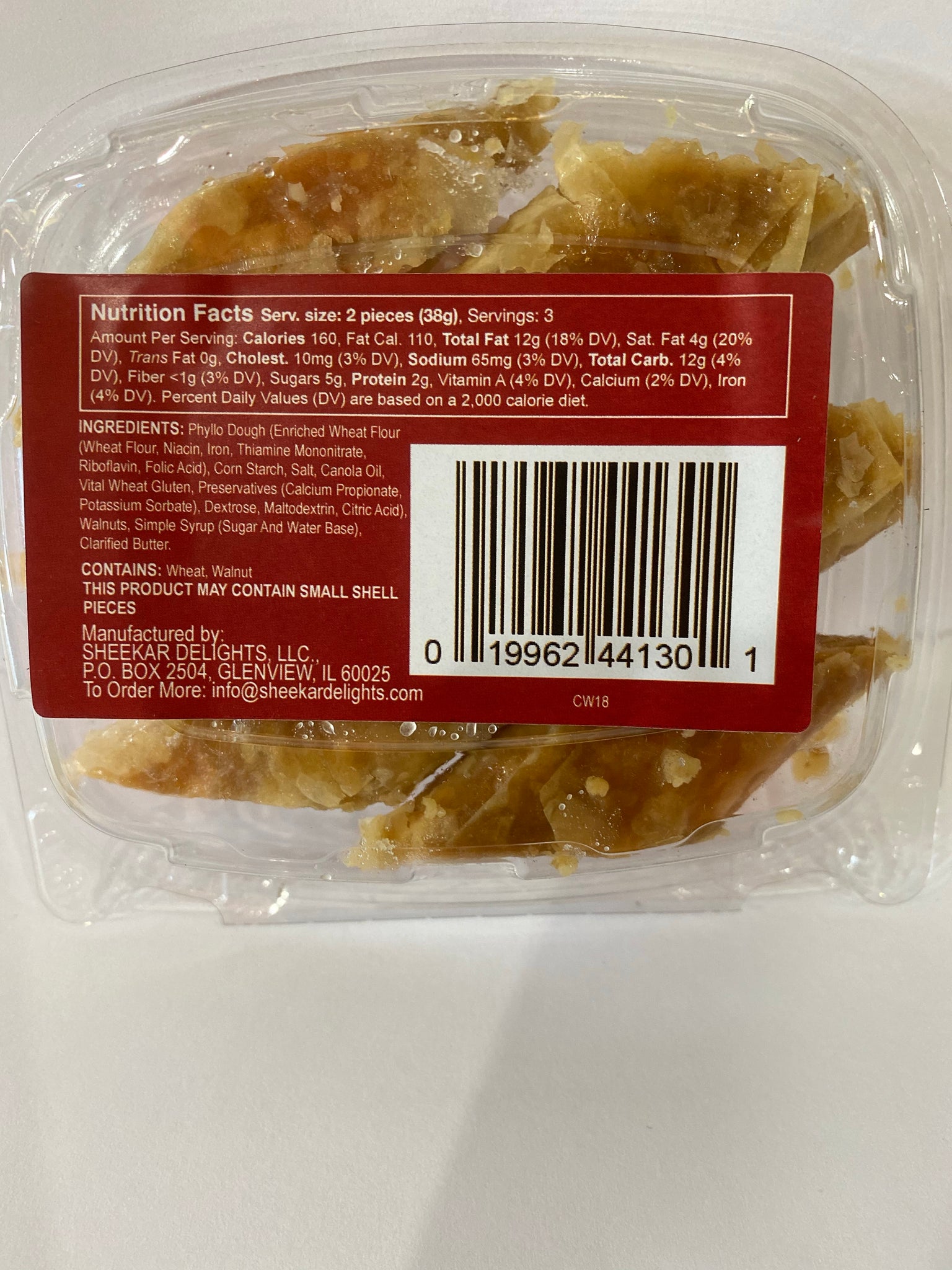 Baklava Classic Walnut