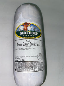 Brown Sugar Breakfast Sausage 1 lb