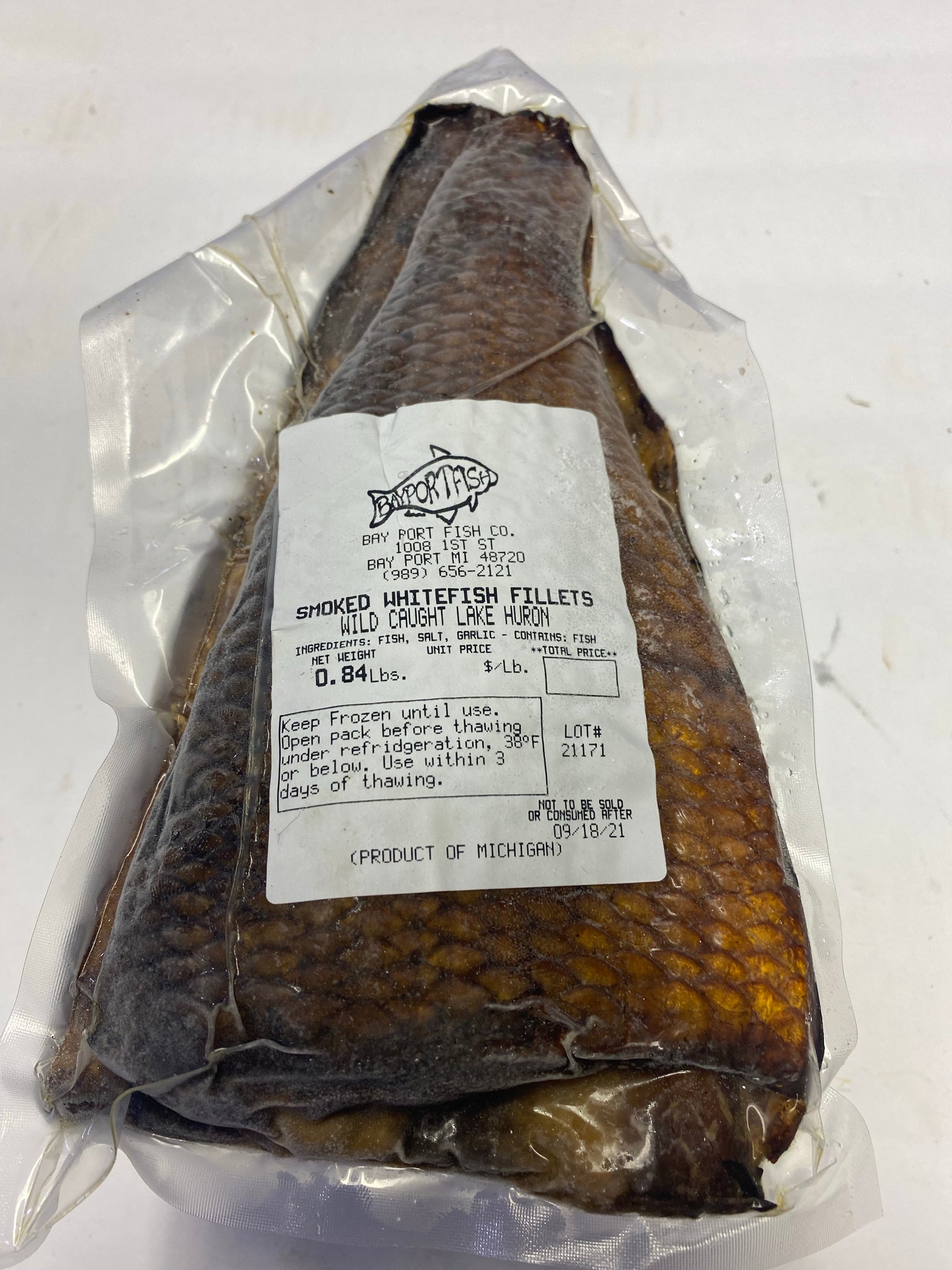 Smoked Whitefish Fillets