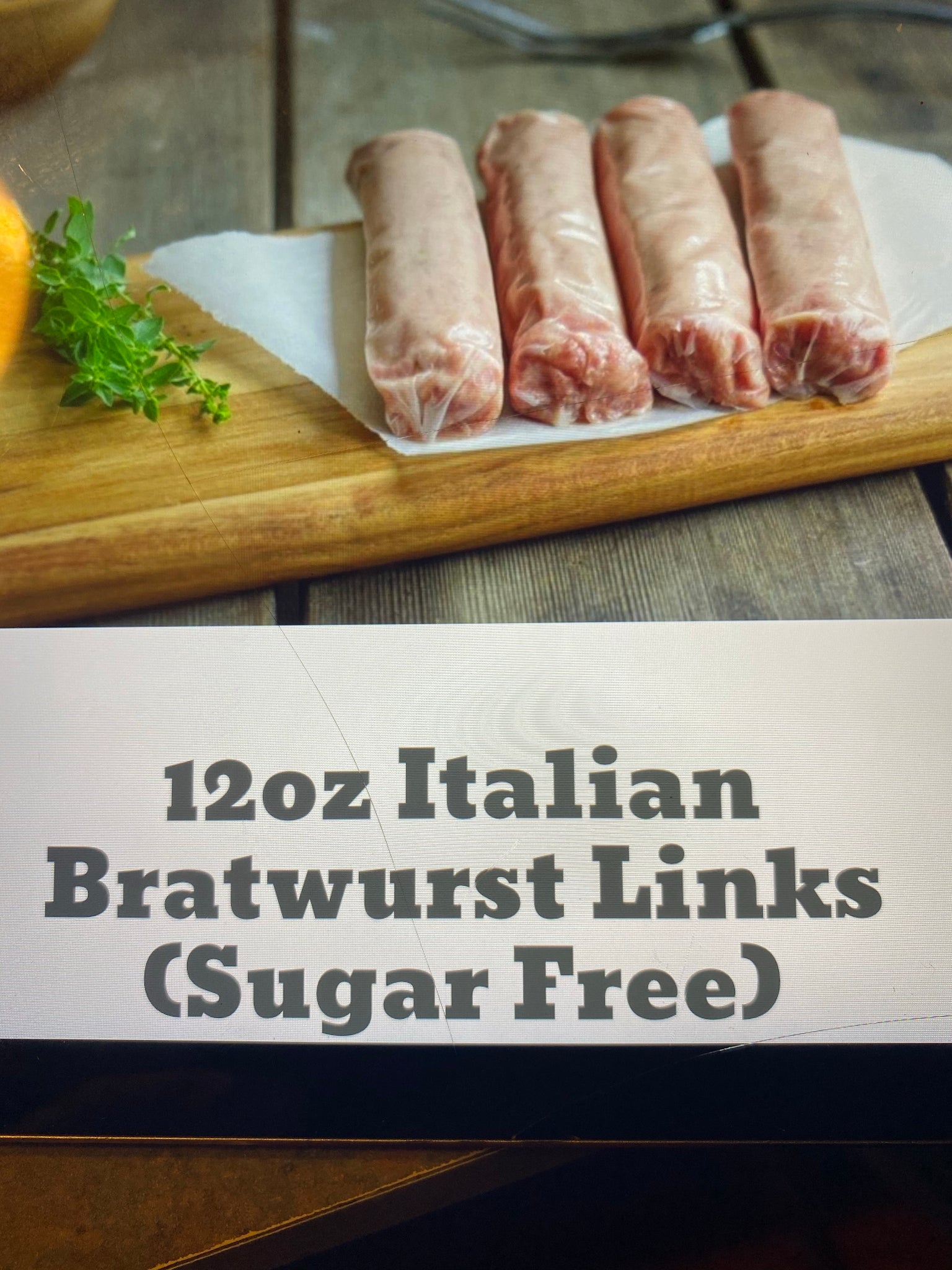 Italian Brat Links 12oz