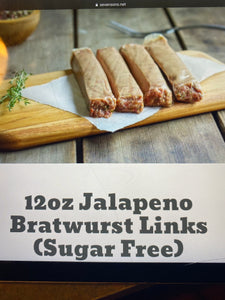 Jalapeño Brat 12oz
