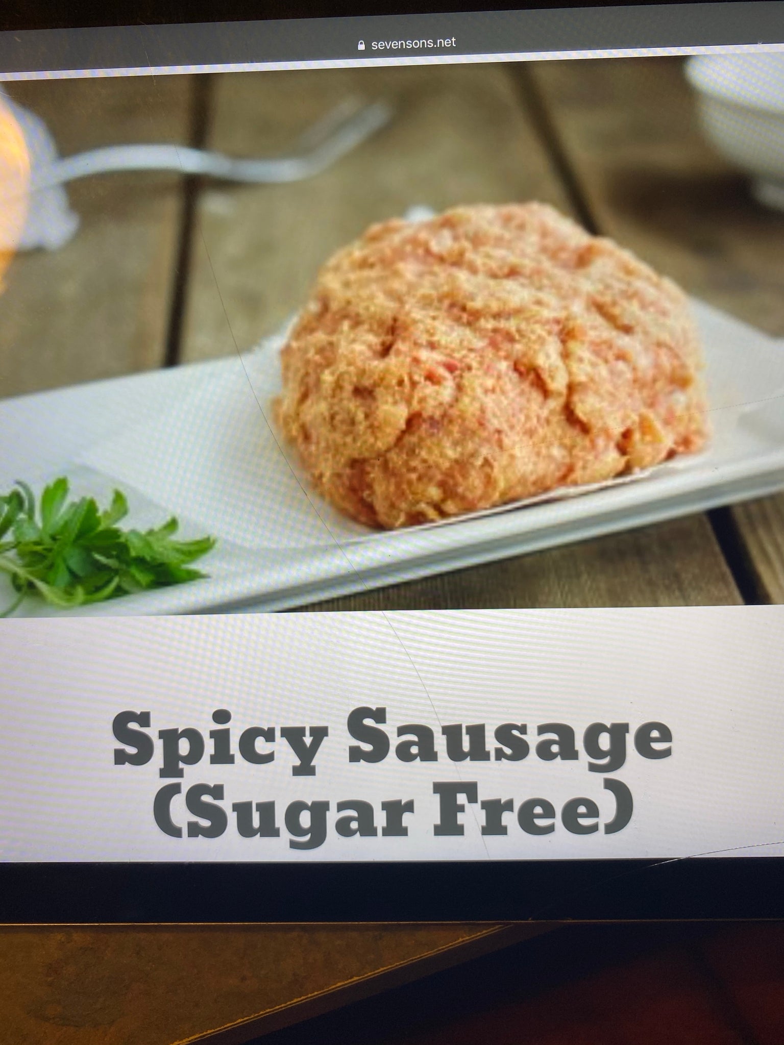 Spicy Sausage 1lb