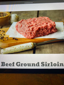 Ground Sirloin 1lb pk
